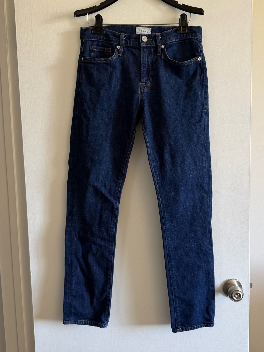 FRAME Denim Coltswold Dark Wash L’Homme Slim Classic Men’s Jeans size 30 EUC